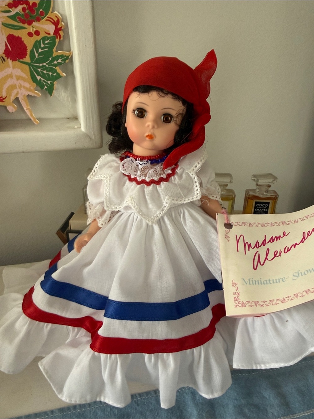 Madame Alexander Vintage Dominican Republic doll in Traditional Dress